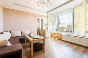 Apartament Morena z widokiem z tarasu na morze